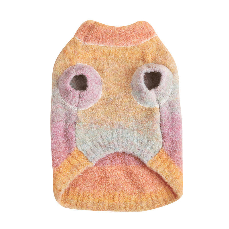 Soft Glutinous Rainbow Circle Dopamine Pet Sweater 269c99ca a517 45fb bf48 d835aed0de54