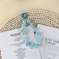 Two-tone Gradient Colorful Round Beads Car Key Ring 269df060 3369 4f19 beba bb7825b89887