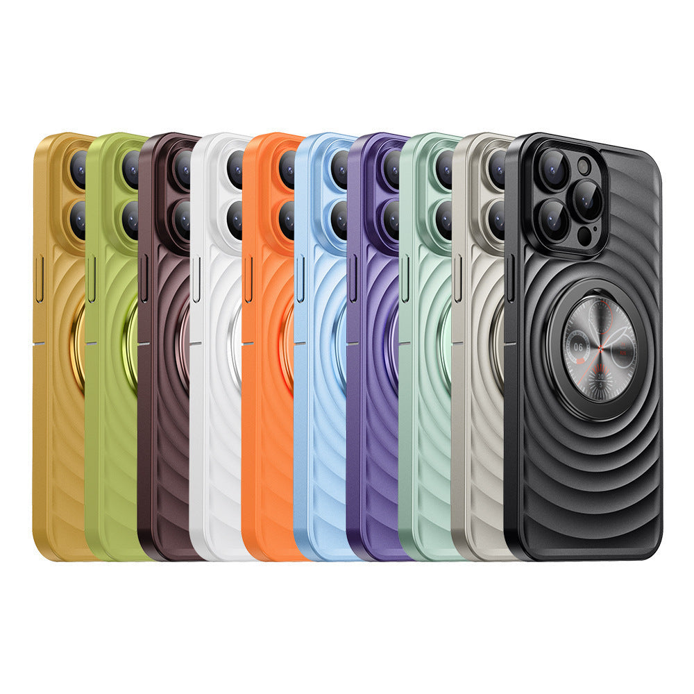 Magnetic Bracket Phone Case IPhone15 Wave Ripple Pattern 26c0c0db 3a41 4595 99cb 1f5bd9ad6296