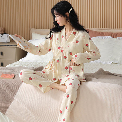 Pajamas Women's Long Sleeve Nursing Homewear Suit 26cc5eb4 9809 4cef bc82 a6d896b61640