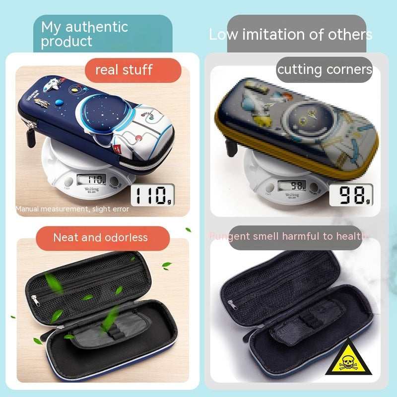 Three-dimensional Pencil Case Primary School Kindergarten Cartoon Large Capacity Pencil Case Pencil Box - 图片 2