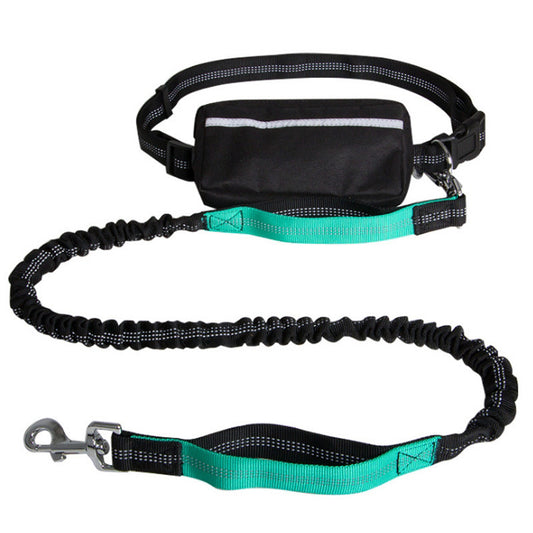 Nylon Reflective Retractable Running Hands Free Dog Leash 2708c4f4 f3af 4d84 992b 192fed7cc1d1
