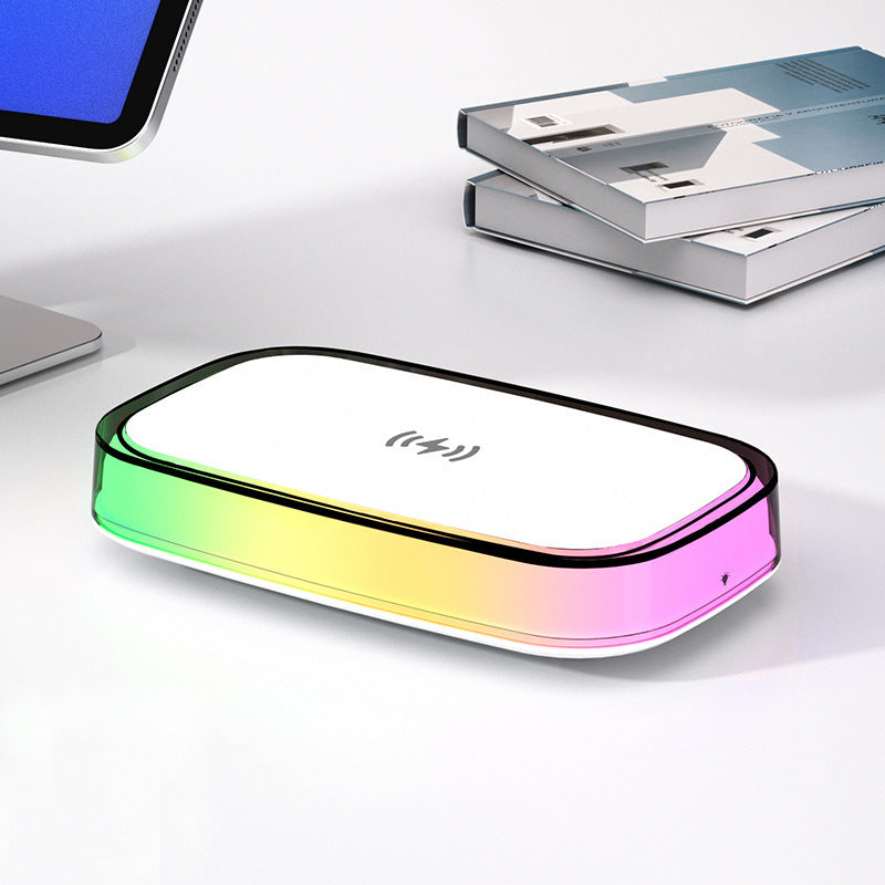 15W Smart Phone Universal Wireless Fast Charging Touch Small Night Lamp - 图片 3