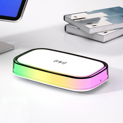 15W Smart Phone Universal Wireless Fast Charging Touch Small Night Lamp - 图片 3