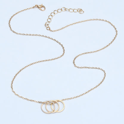 Creative Card Three Circle Geometry Necklace 270d9f82 78f6 40f5 a672 96bb735f2cdf