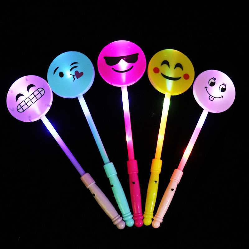 Luminous wand children''s magic wand concert props fluorescent wand floor stand luminous toys pop up fairy wand night light 2