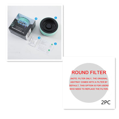 Smoke Removal Air Purification Ashtray Anion Purification Practical Automatic Purifier Ashtray Portable Gadgets For Car Ashtr