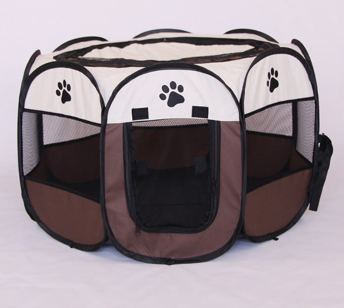 Fast folding octagonal pet fence, 600D Oxford cloth, waterproof and catching cat, dog cage, pet cage 272920800180