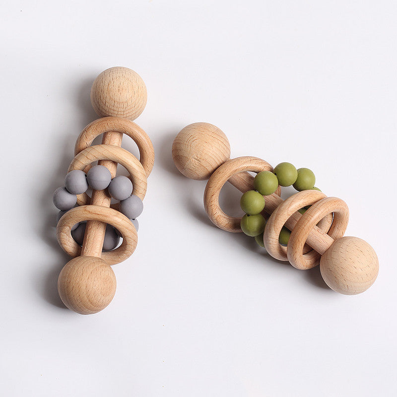Beech rattle baby teeth toy 2730468948506