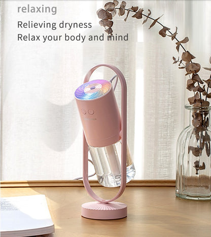 Magic Shadow USB Air Humidifier For Home With Projection Night Lights Ultrasonic Car Mist Maker Mini Office Air Purifier 2733