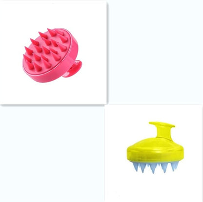 Silicone Shampoo Brush Massage Scalp Hair Brush 2733663257334