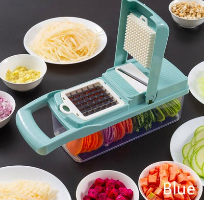 Multifunctional Vegetable Cutter Home Kitchen Slicing And Dicing Fruit Artifact 2734014760911