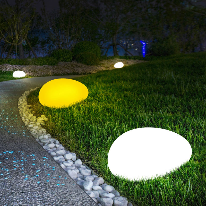 Solar light stone LED grass lamp 2735774467136