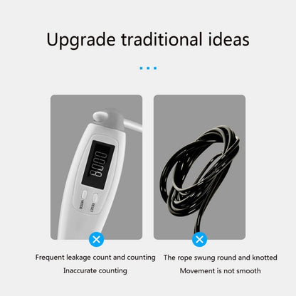 Cordless Jump Ropes Smart Electronic Digital wireless Skip Rope Calorie Consumption Fitness Body Building Exercise Jumping Ro