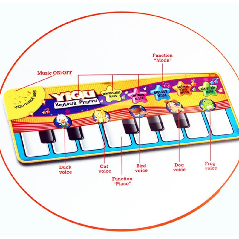 Musical Piano Placket For Baby 2739147570390