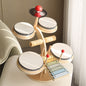 Children's Montessori Early Education Wooden Multifunctional Drum Stand 273ea87a 2039 4883 8b44 1722dd2e73c5