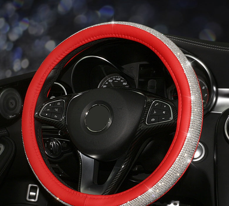 Rhinestone steering wheel cover 2744776264587