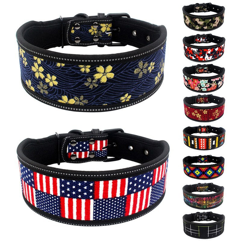 Diving material pet collar 274598735376