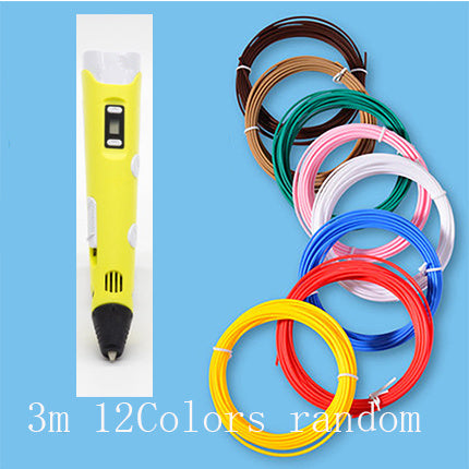 3D print pen 3D pen two generation graffiti 3D stereoscopic paintbrush children puzzle painting toys - 图片 39