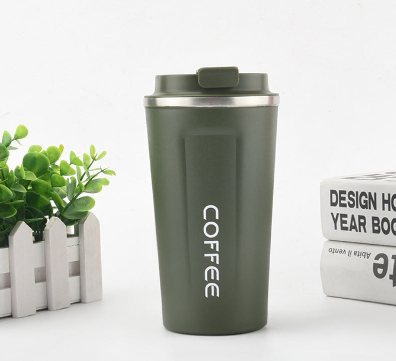 Travel Office Car Stainless Steel Thermal Vacuum Coffee Mug 275841466856