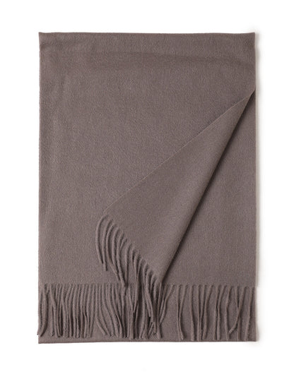 New Solid Color Wool Long Beard Warm Tassel Scarf Thick 275aaf30 88ae 4a09 8ab5 748fba66734f