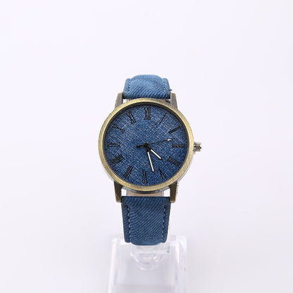 Women's Casual Denim Belt Quartz Watch 275c00d7 5a39 4b0f 8024 d3b702064207