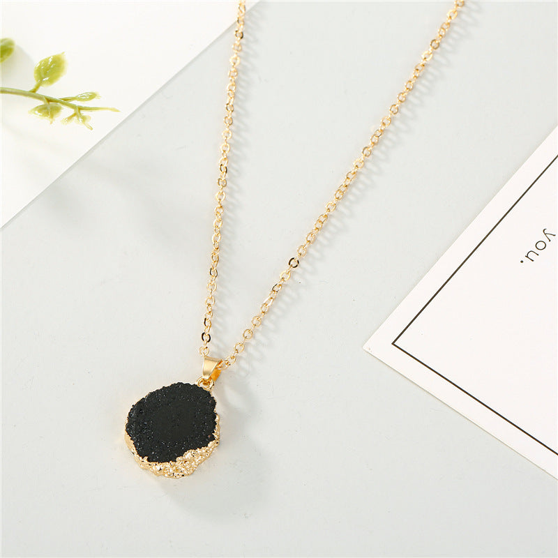 Sunflower resin necklace 276773542321