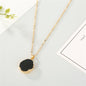 Sunflower resin necklace 276773542321