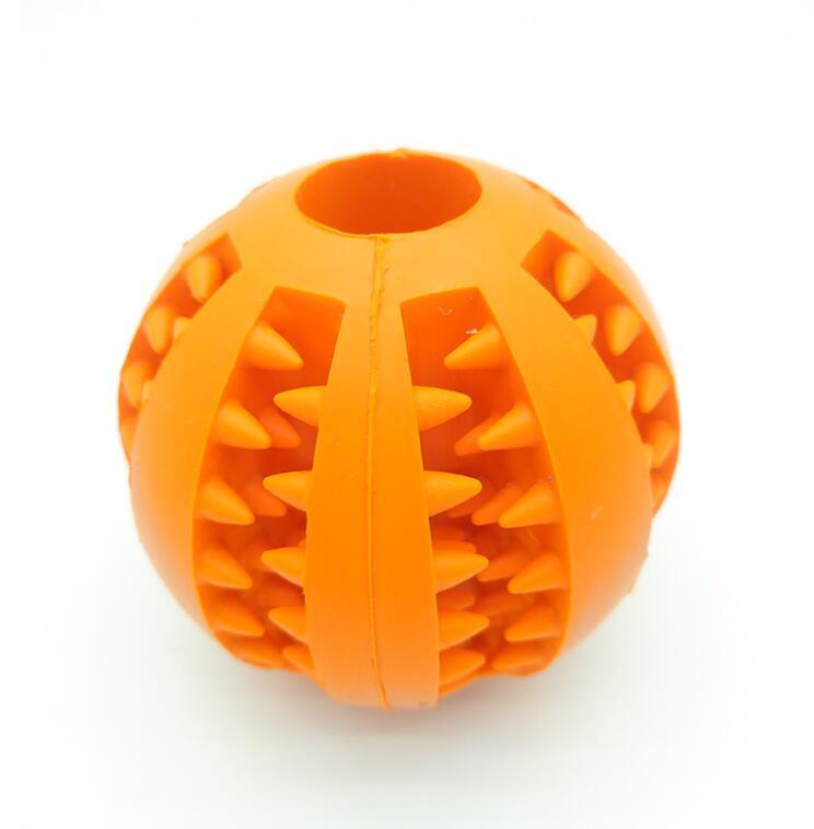 Pet Slow Feeder Dog Toy Cute Funny Rubber Dog Ball Toy 277181961076