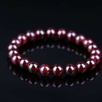 Wine Red Bead Bracelet 2775560149186