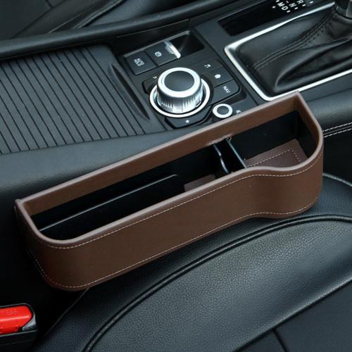 PU Car Organizer Seat Gap Storage Box Car Seat Side Slit for Wallet Phone Coins Cigarette Keys Cards Car Accessories 27778066