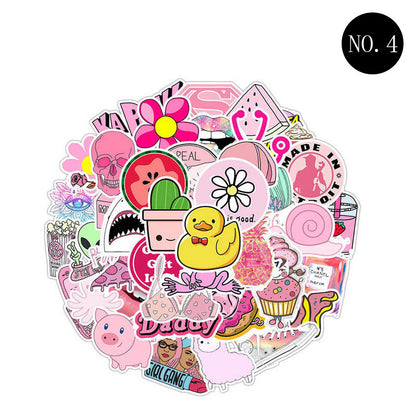 Color anime cartoon stickers cute suitcase decoration waterproof 2779027884175