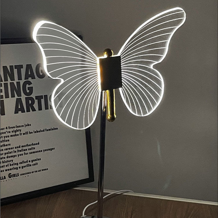 Crystal Butterfly Table Lamp Creative Bedroom Holiday 2781c549 862a 43c5 98ea f74157a633a6