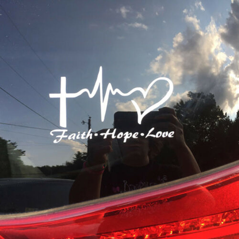Faith hope love plus Wall Sticker 2790040188651