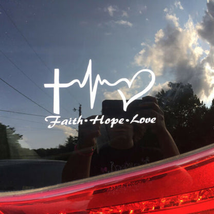 Faith hope love plus Wall Sticker 2790040188651