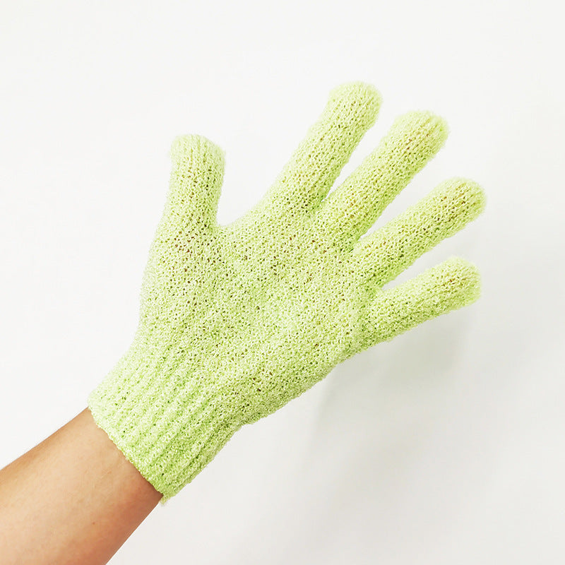 Household Bath Candy-colored Five-finger Gloves 27937cc3 7eb5 4dff a7b9 ad083c9ec77e