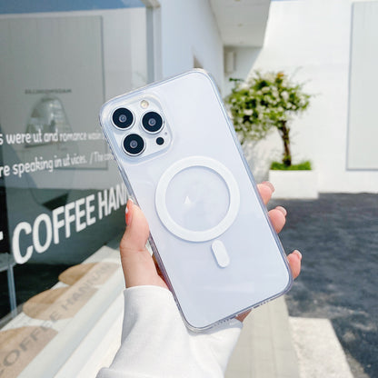 Transparent Frosted Magnetic Mobile Phone Case 27a1dd4b 07c1 46d1 bf0e 25ea970eeb79