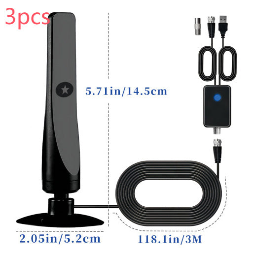HDTV Vertical Suction Cup Ground Wave Digital TV Antenna High-definition DVB-T2 27a5bccf 4f4b 41bf 8d1e f9795bf190f8