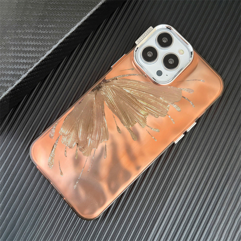 Electroplated Butterfly Pattern Phone Case Protective Cover 27b49898 e144 4f4c 93b3 5ed81d4e3d99