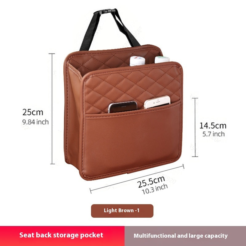 Car Chair Back Storage Multifunctional Storage Box Car Seat Back Storage Garbage Hanging Bag 27b5b176 e622 48fb ab25 75ffbeba