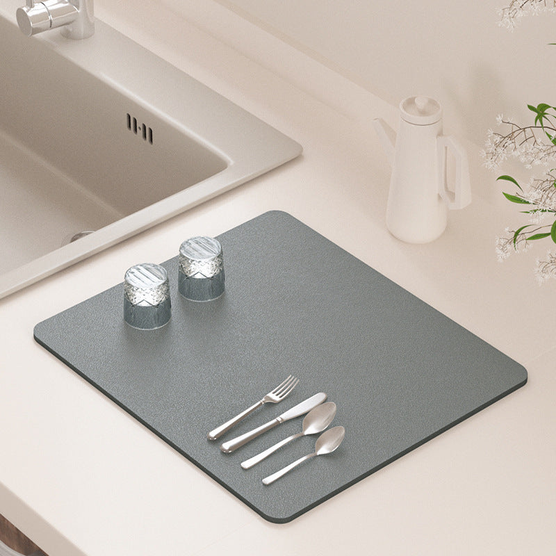 PU Leather Kitchen Countertop Draining Bar Table Insulation Bowl Plate Pot Absorbent Bathroom Mat 27d75d73 304a 43b5 96cc b30