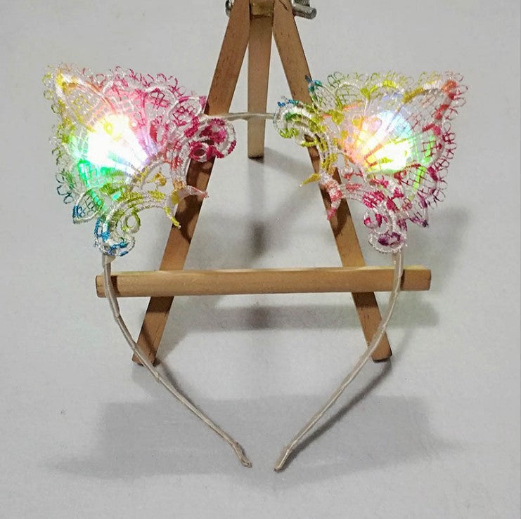 Glowing Hair Accessories Flashing Lights Cat Ears Headband 27d7c888 22f6 44b2 8d2c bab305fc9307