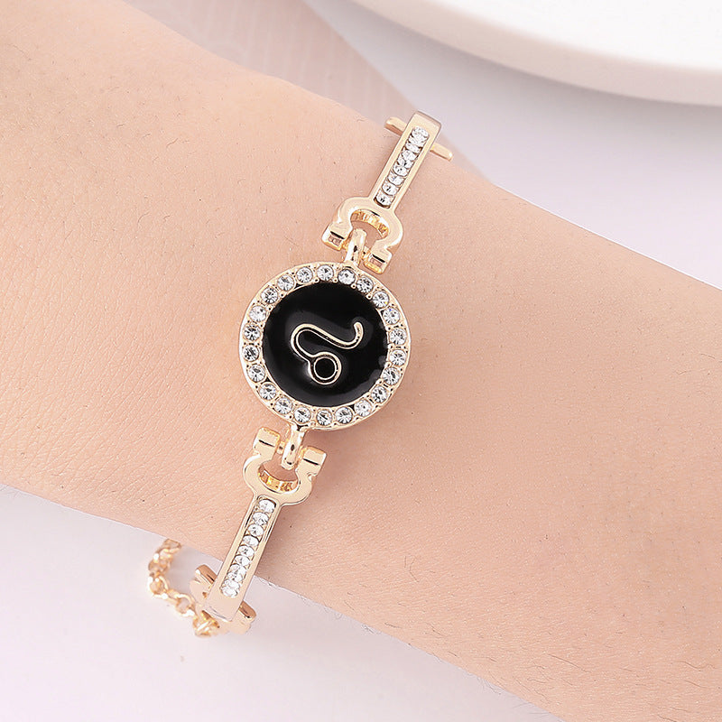 New Korean Style Fashionable Simple 12 Constellation Bracelet 27d9b4e0 f92d 47e0 8ac1 045114b9fd80