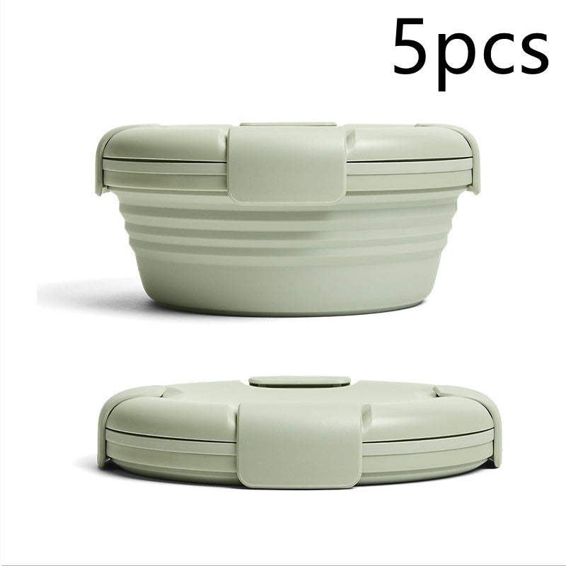 Outdoor Picnic Silicone Folding Lunch Box 27e855e6 e651 4357 8aa6 a8f2257dce7a