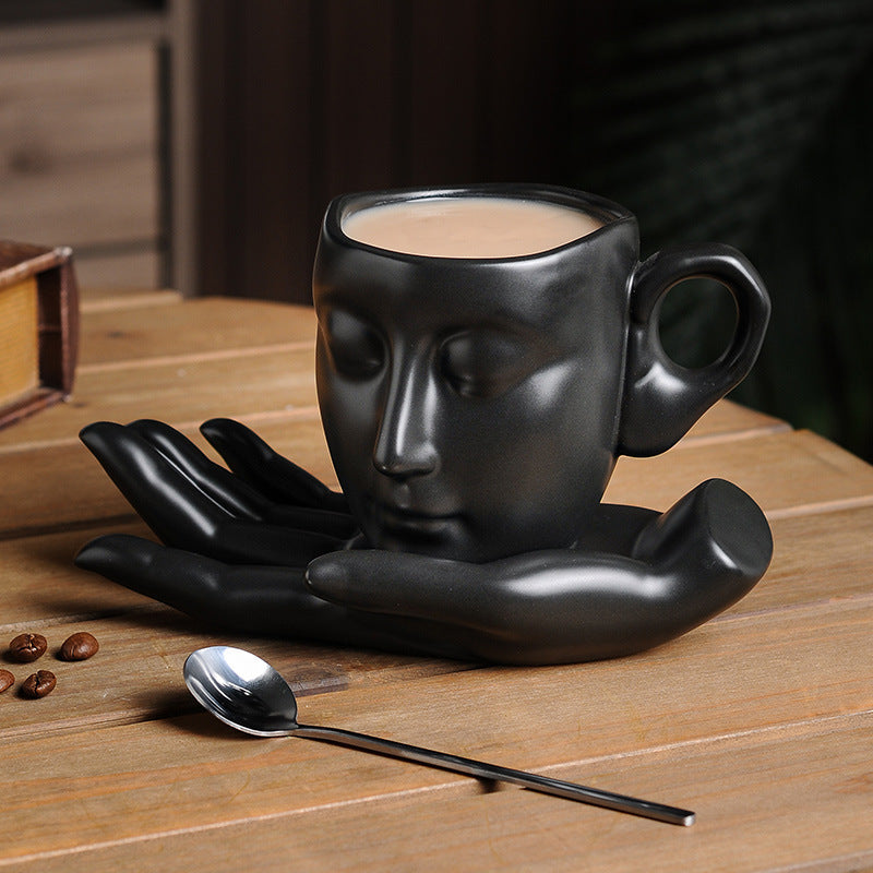 High Temperature Ceramic Creative Abstract Art Hand Fragrance Coffee Cup 27f3eb4e 6a9a 4a04 8708 b50e69cfae4e