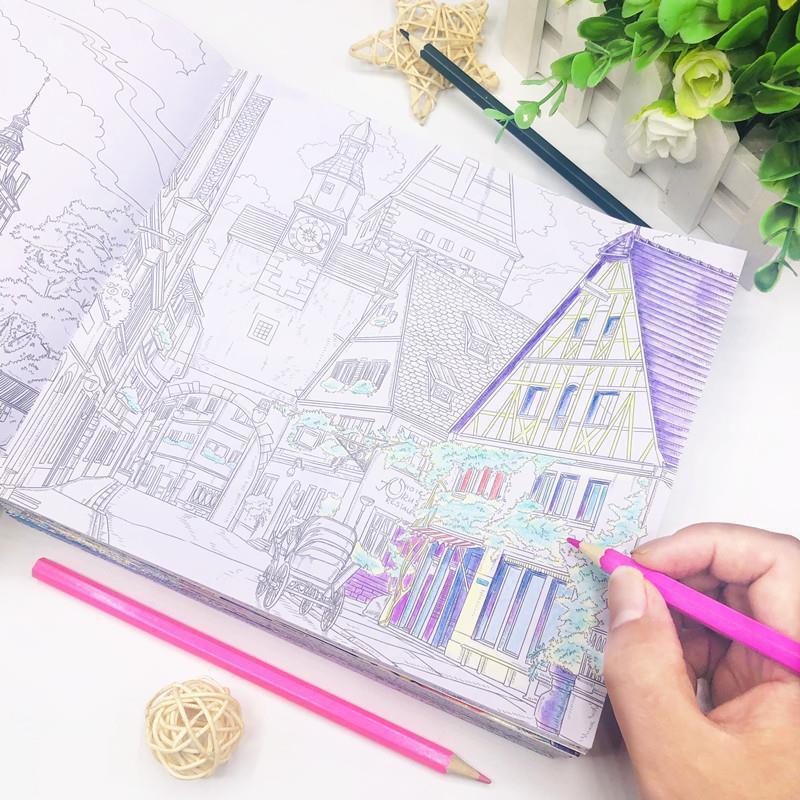 Elementary School Student Coloring Book Secret Garden Decompression 27fe4c4c 706e 4304 af9a ded71efe6407