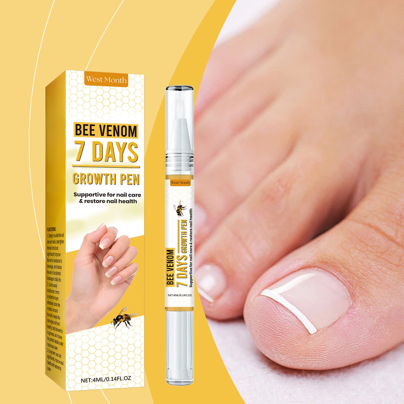 Bee Nail Repair Solution Brightening Nails 28035914 09aa 4d10 a94a a7e0a83a6fd2