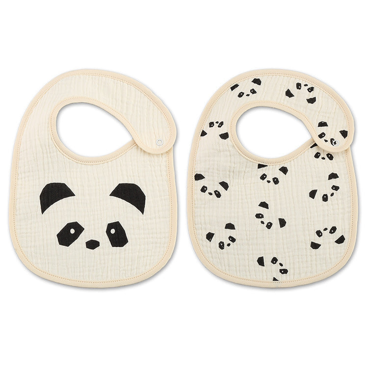 Thin Kids' Bib Pure Cotton Waterproof Gauze Saliva Towel 28143f2a 25ee 4193 ad48 1e2a02792c19