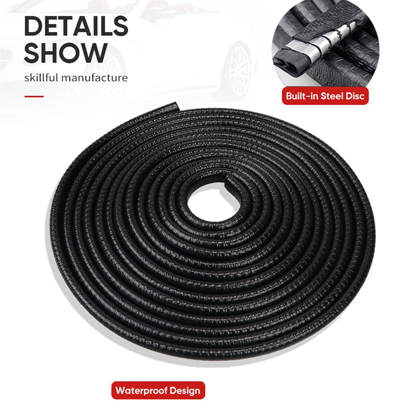 Universal Built-in Steel Disc Car Anti Collision Strip Auto Door Edge Scratch Protecter Bumper Strip 2816655250794