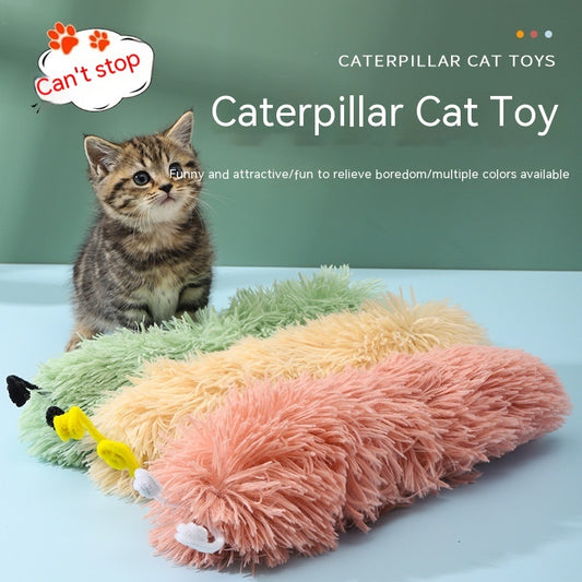 Caterpillar Ringing Paper Cat Toy Self-Hi Relieving Stuffy And Bite-resistant 281a4f8a f3c8 416a 81e9 e3a1a23f9ee3 trans